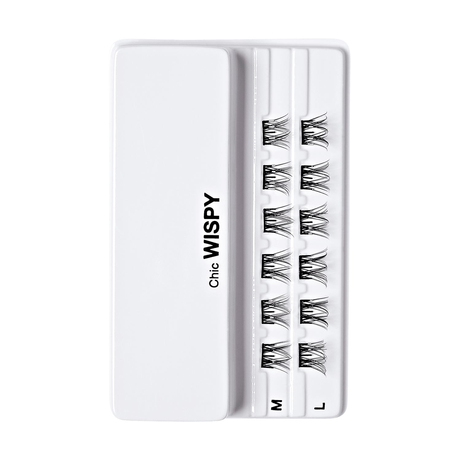 imPRESS Falsies Self Adhesive Eyelashes, 12 Lash Clusters - Chic