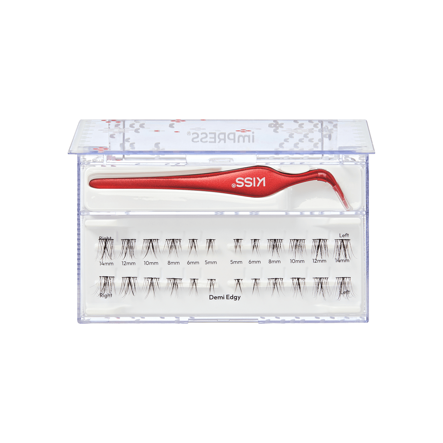 imPRESS Falsies Long Lasting Holiday Lashes - Demi Edgy