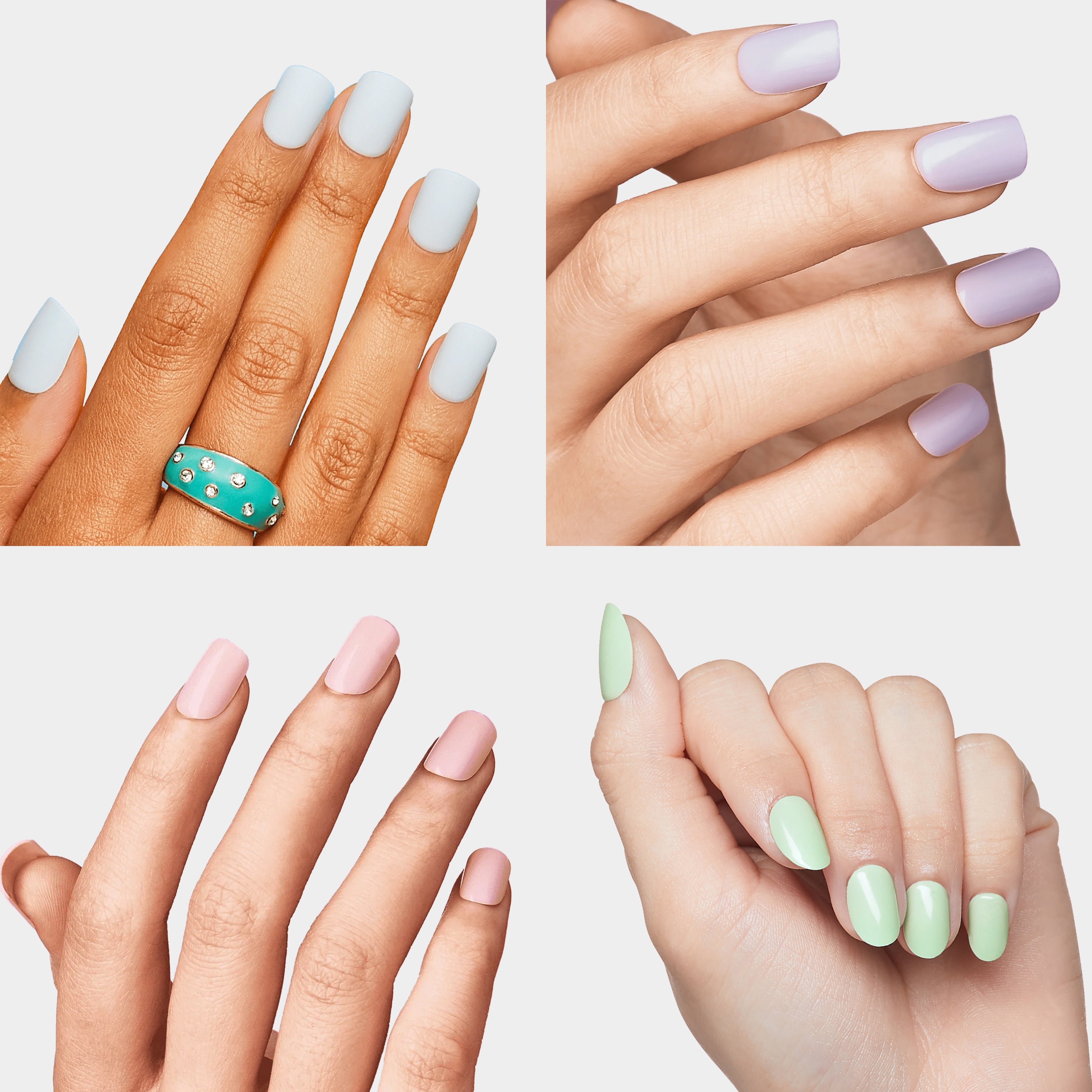 imPRESS Color Press On Nails Bundle - Pastel Dreams