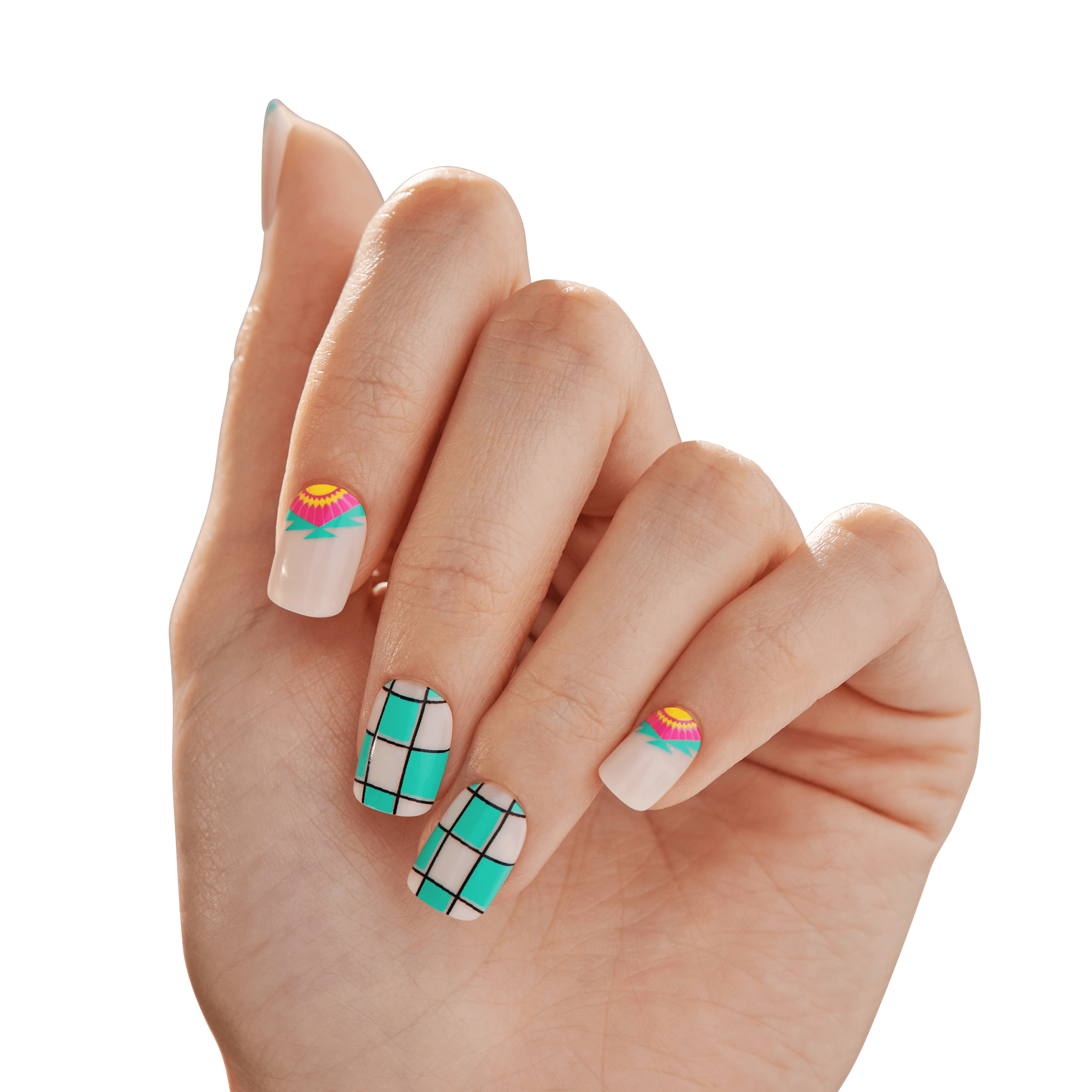 AriZona x imPRESS Design Press On Nails - Original Lemon Tea