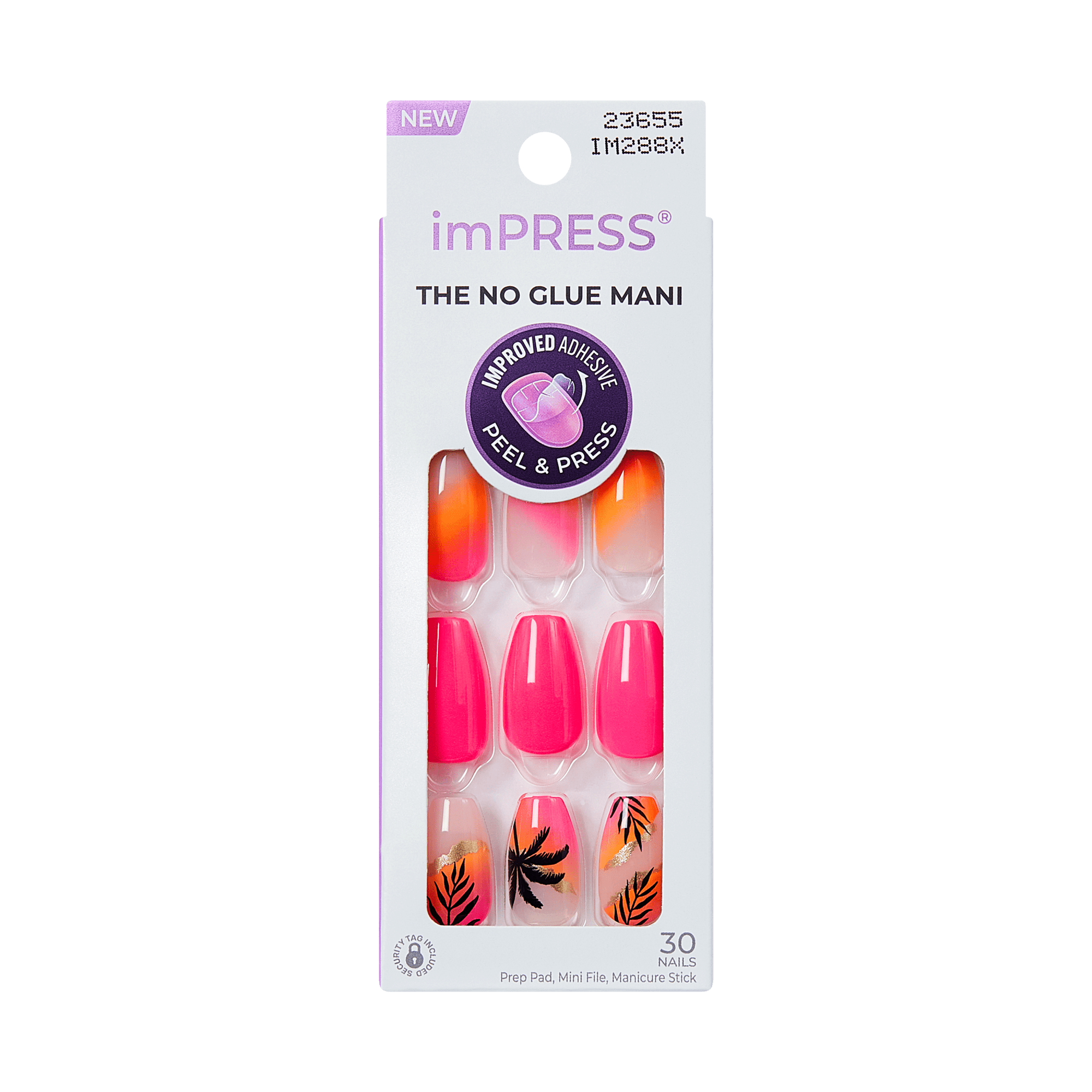 imPRESS no glue mani nail package