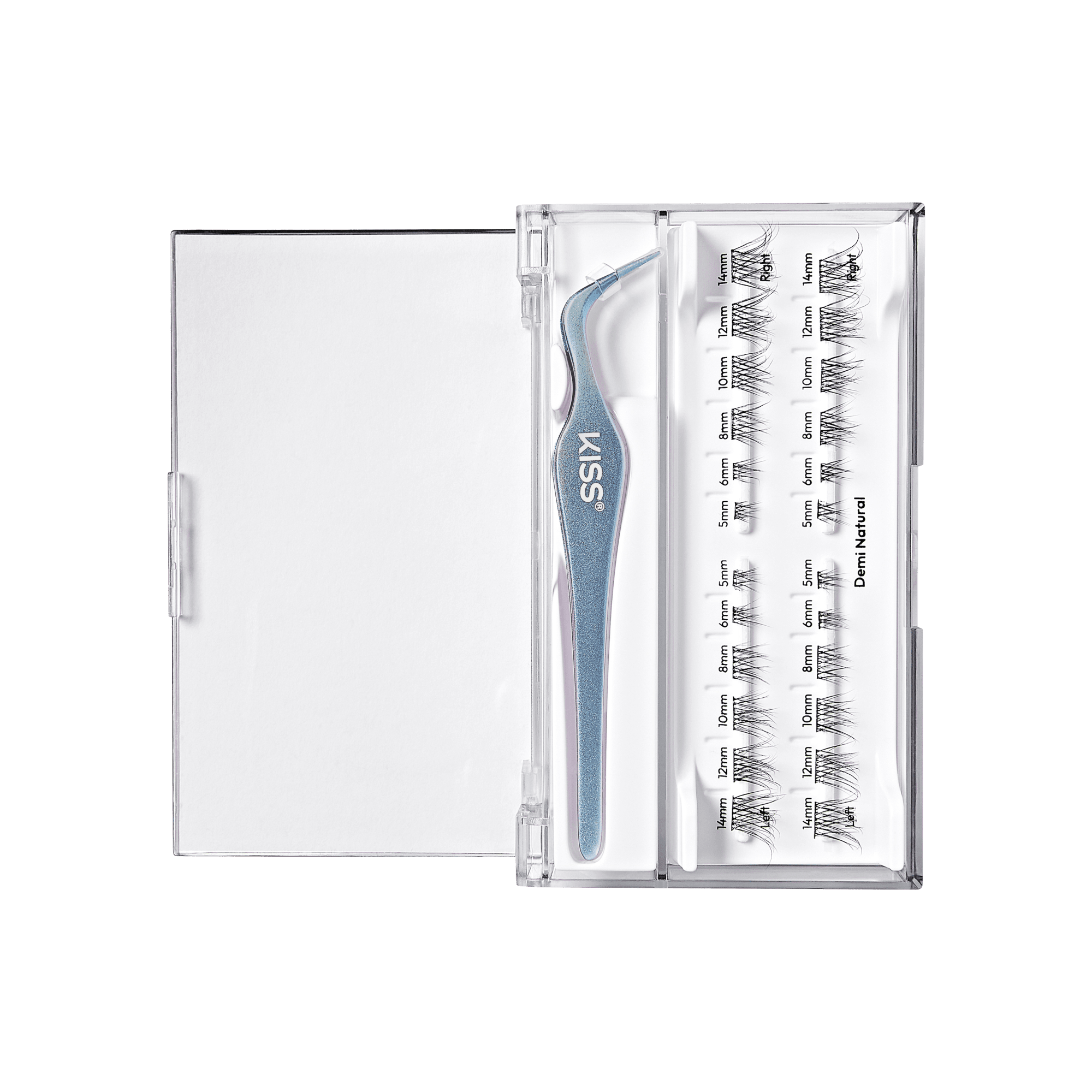 imPRESS Falsies Long Lasting Self Adhesive Eyelashes – Demi Natural
