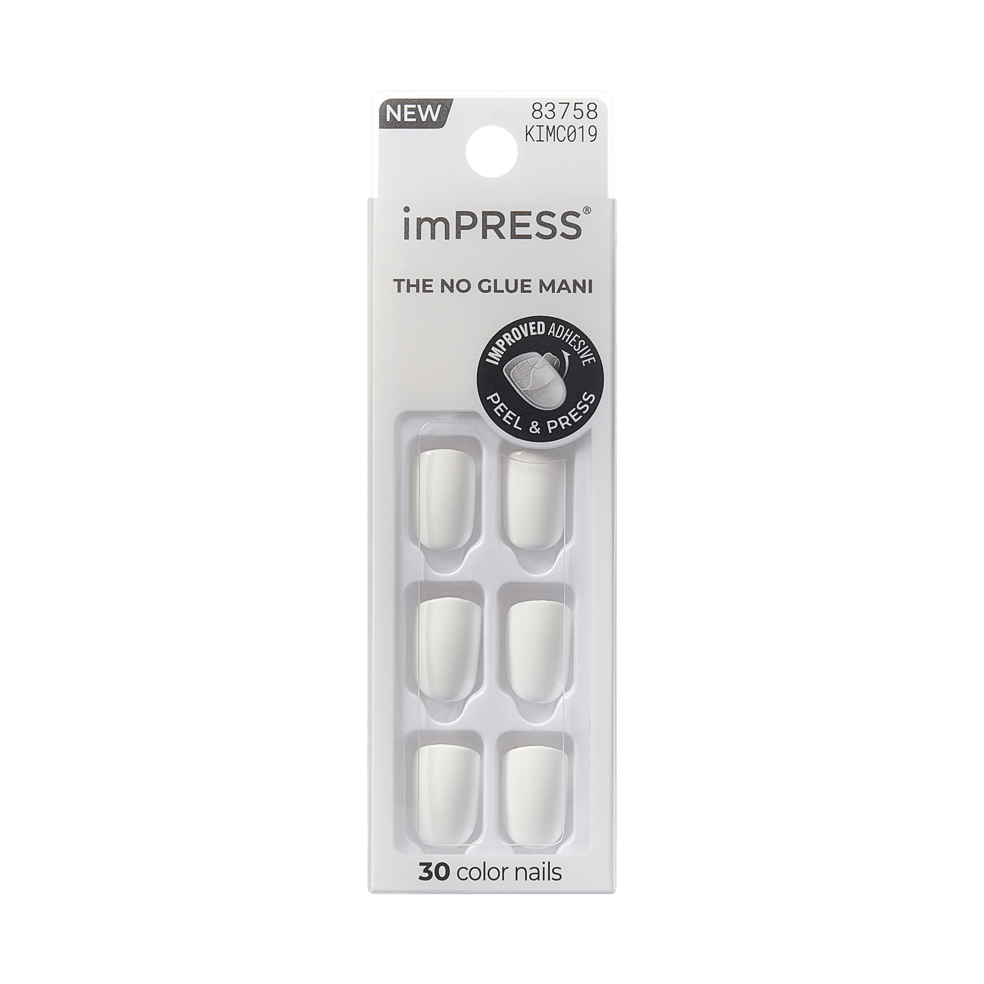 imPRESS Color Press On Nails - Frosting