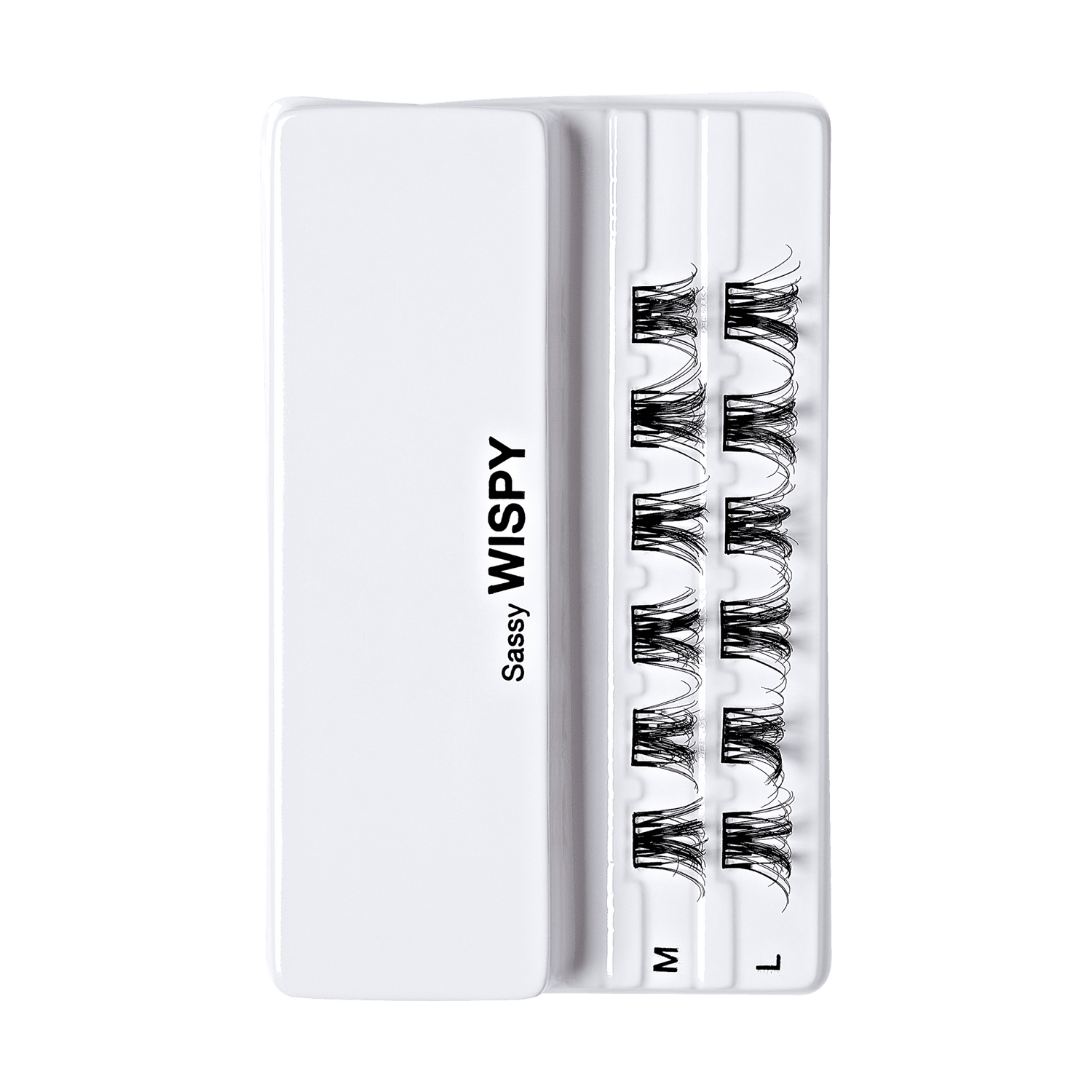 imPRESS Falsies Self Adhesive Eyelashes, 12 Lash Clusters - Sassy