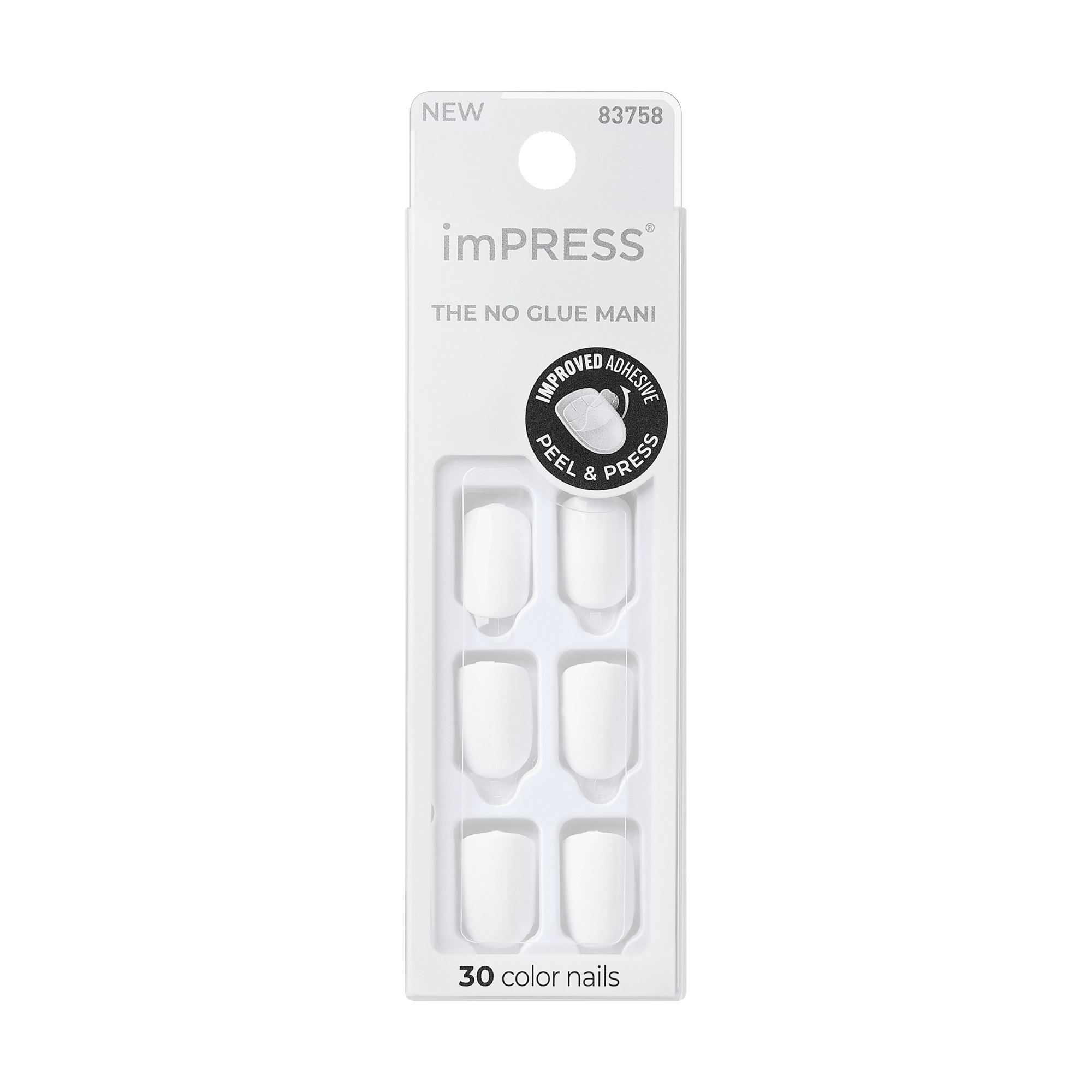 imPRESS Color Press On Nails - Frosting