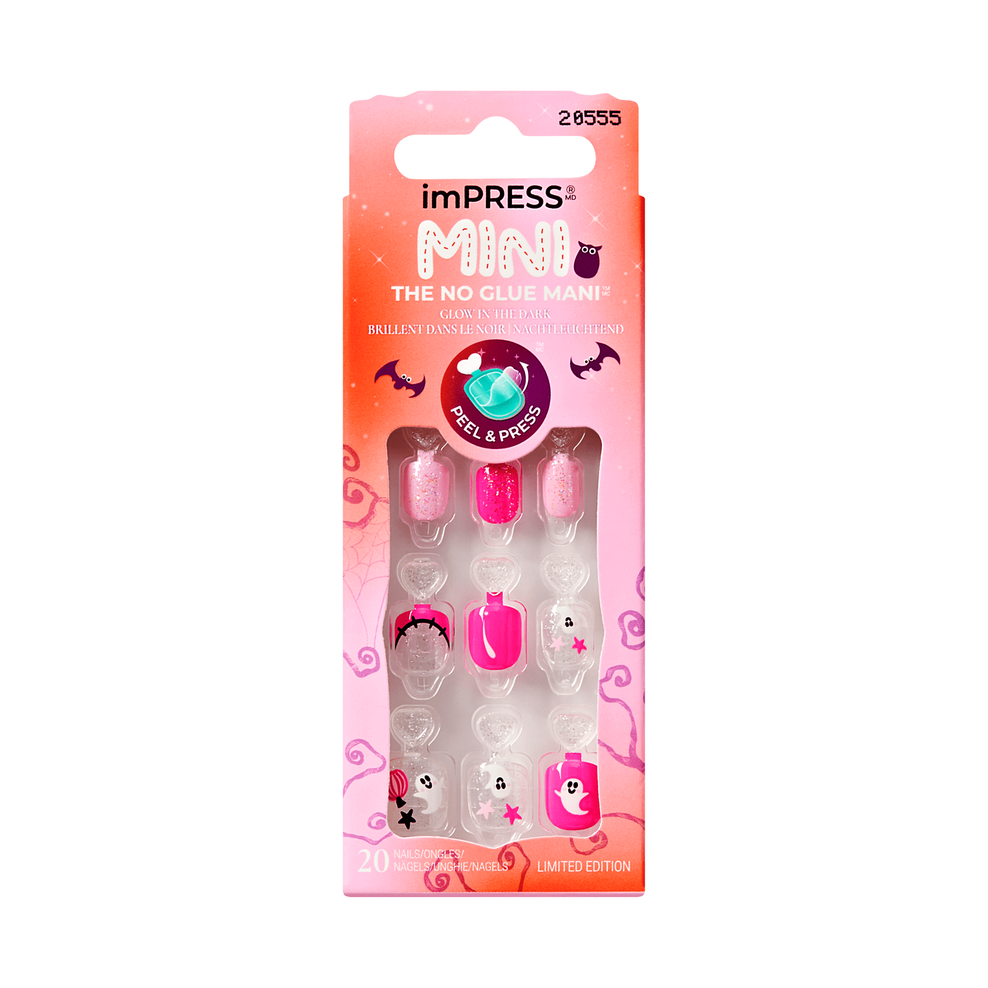 imPRESS Halloween Kids Press On Nails - Fear Nobody