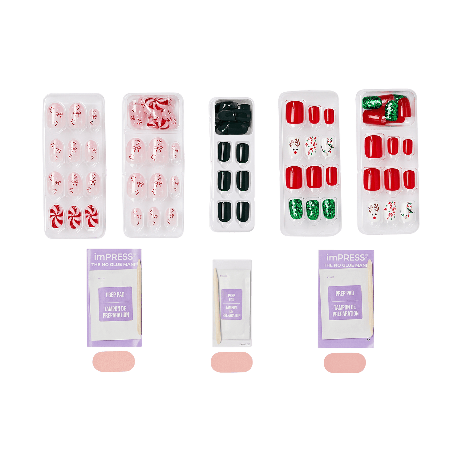 imPRESS Press On Nails Holiday Gift Set - Holiday Cheer