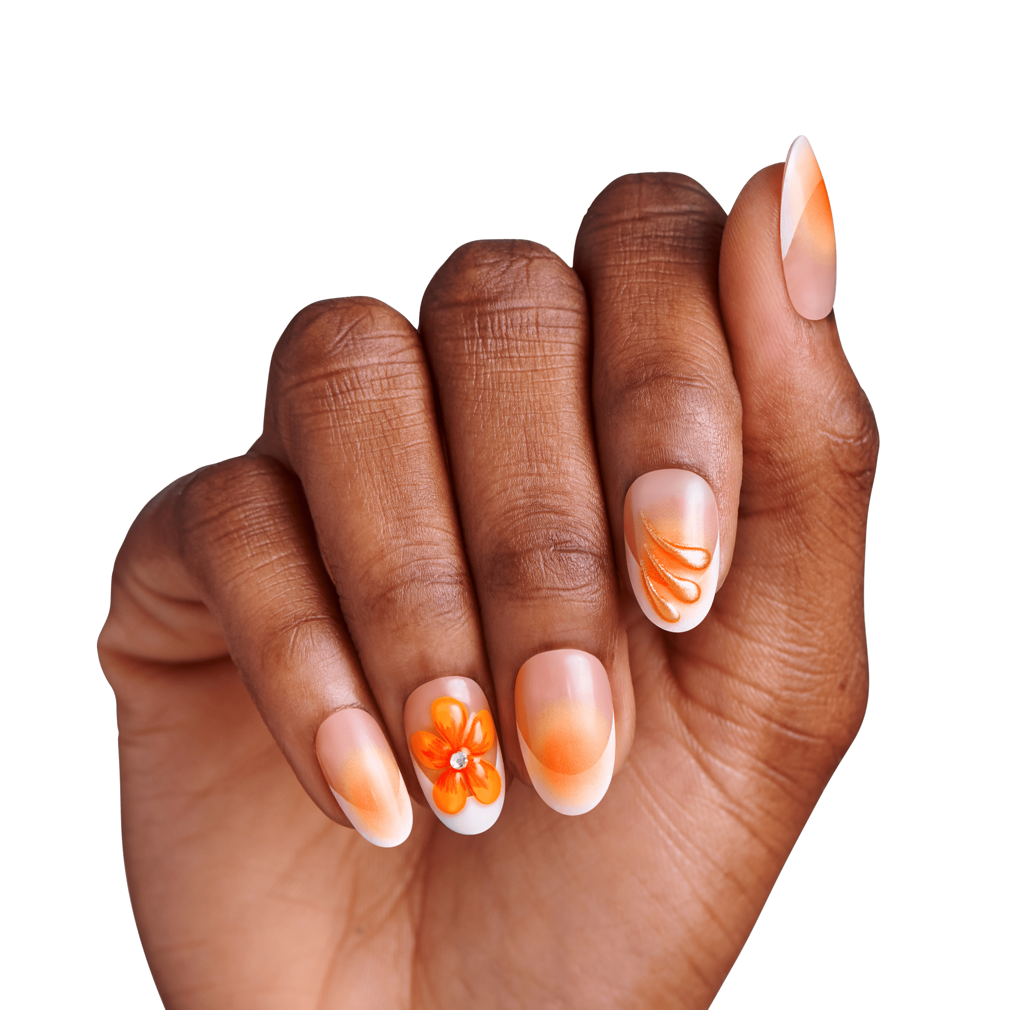 Impress Design Press On Nails - Sea Bloom