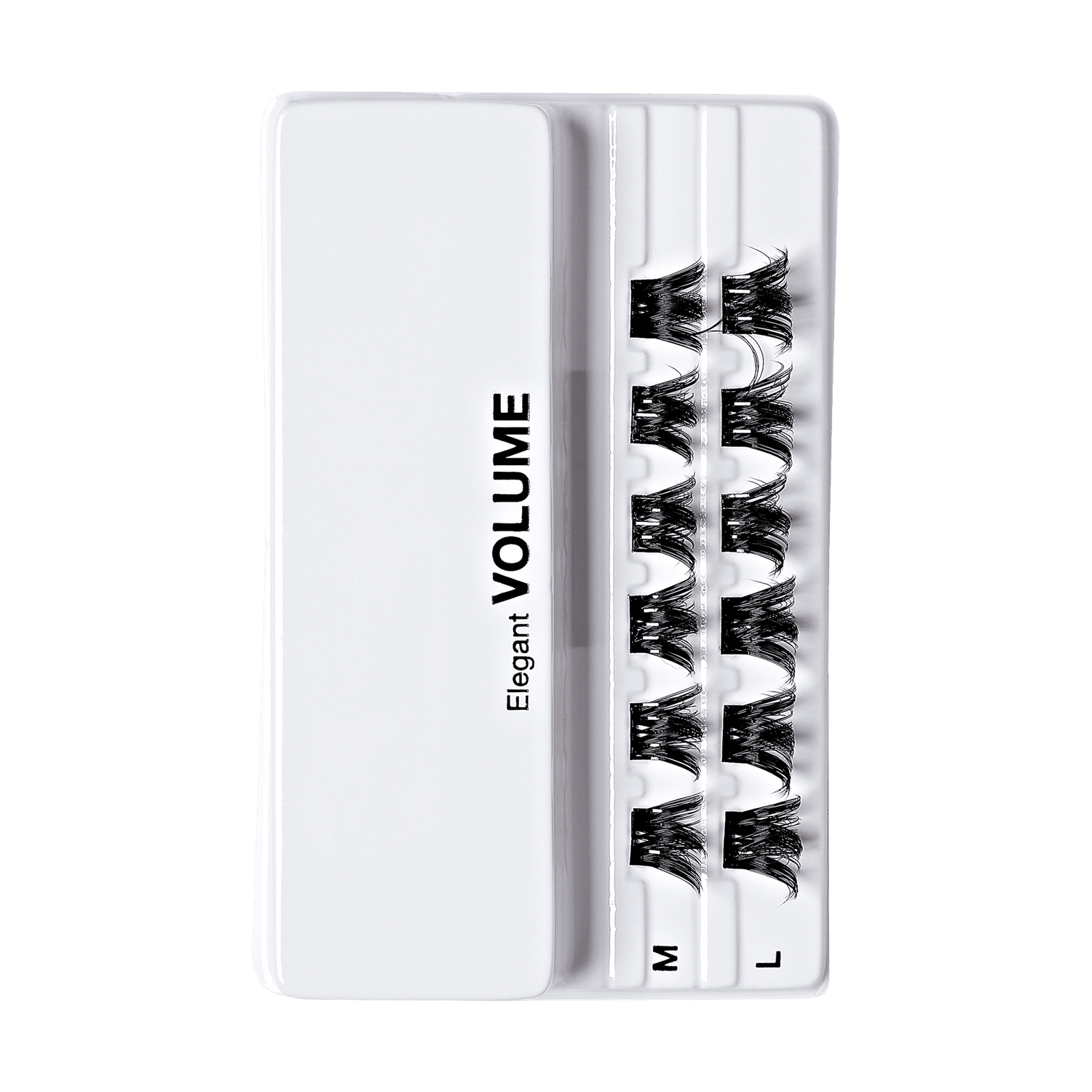 imPRESS Falsies Self Adhesive Eyelashes, 12 Lash Clusters - Elegant