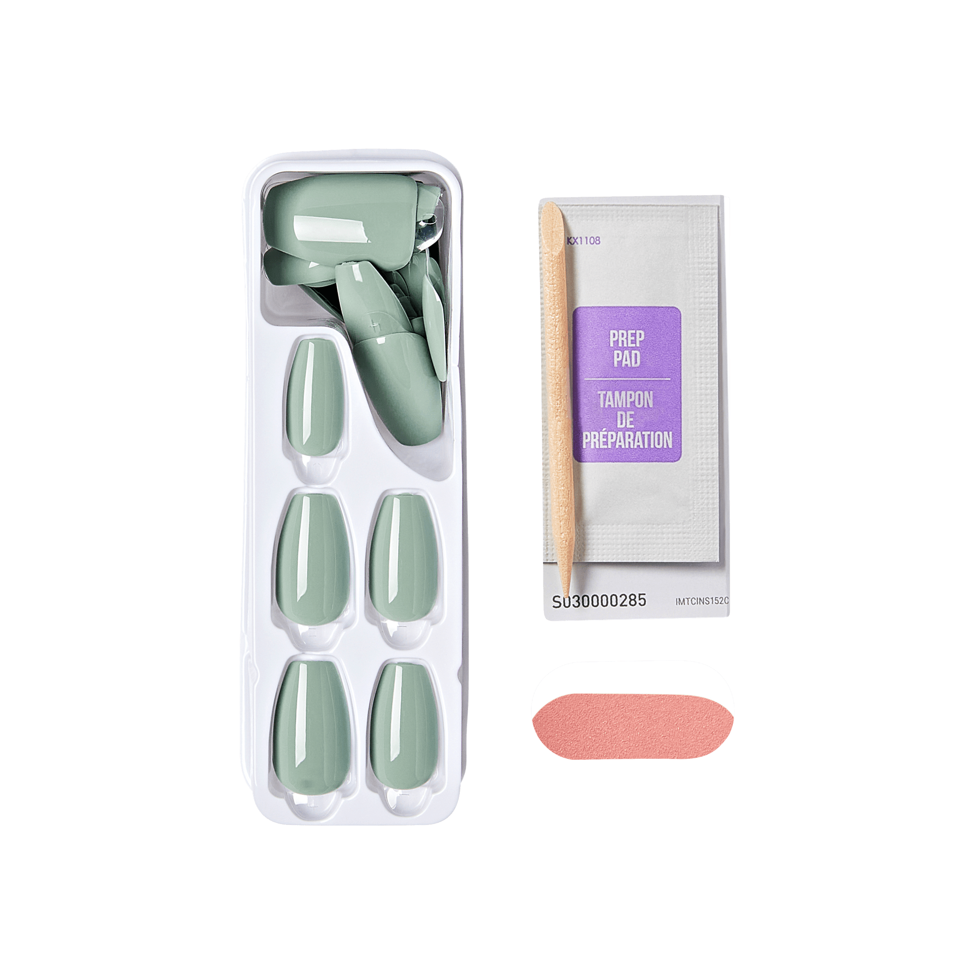 imPRESS Color Press On Nails - Going Green