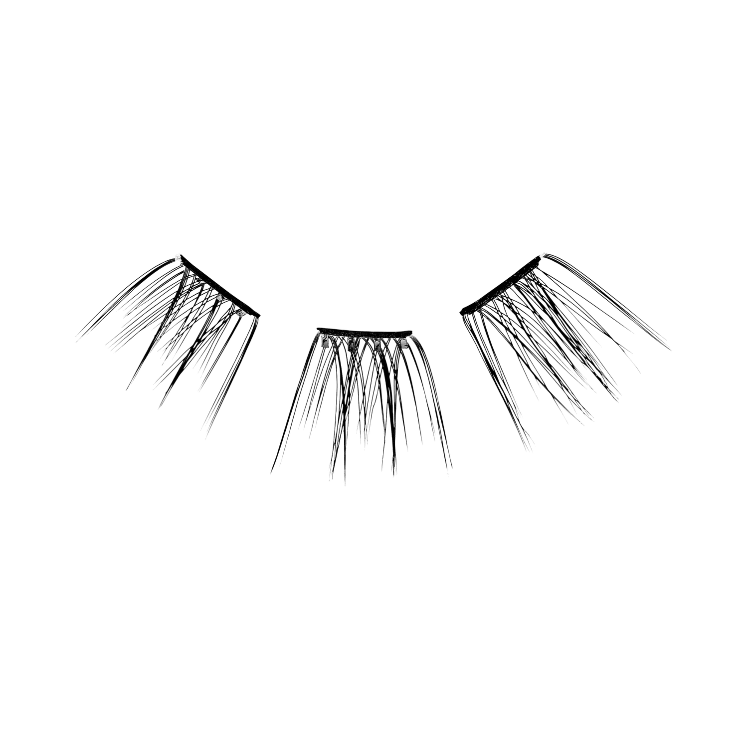 imPRESS Falsies Self Adhesive Eyelashes, 12 Lash Clusters - Sleek