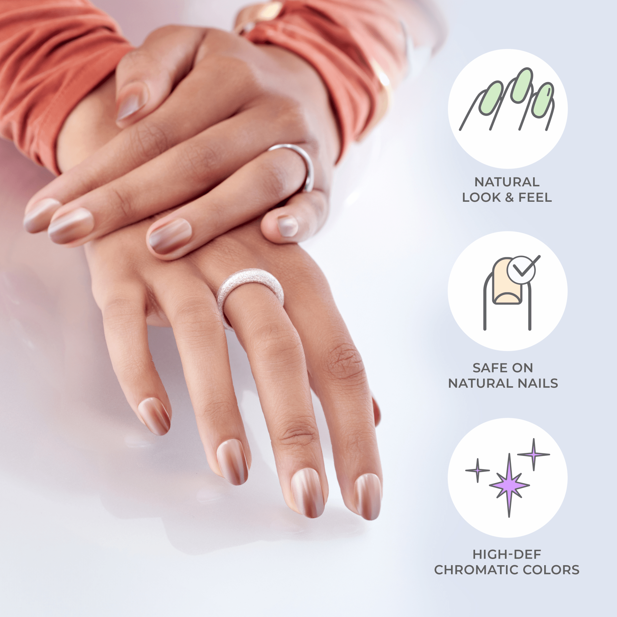 colorFX by imPRESS Press On Nails - Blissful Radiance