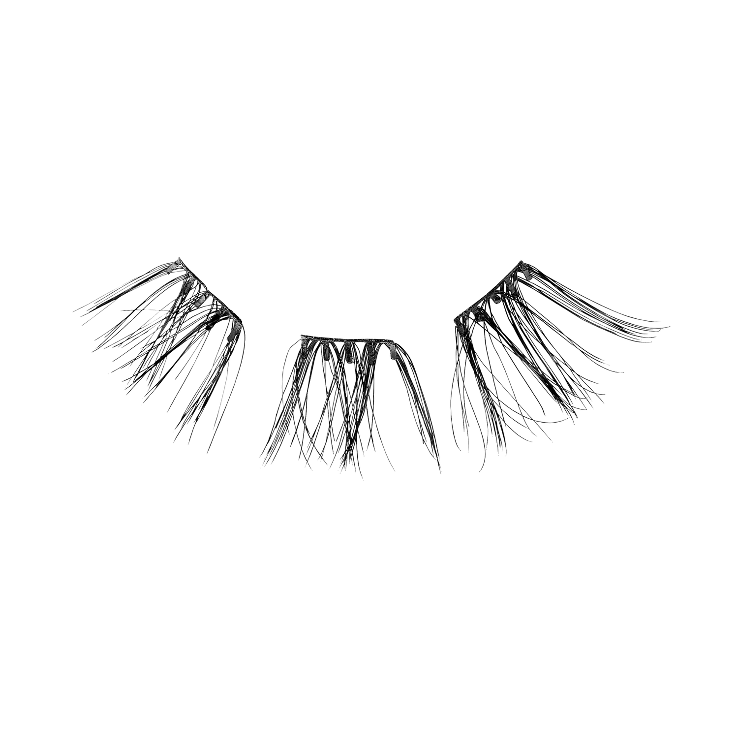imPRESS Falsies Self Adhesive Eyelashes, 12 Lash Clusters - Edgy
