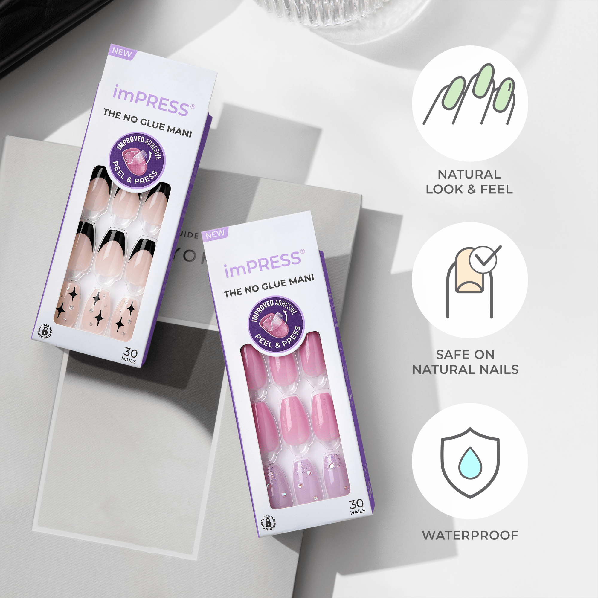 imPRESS Design Press On Nails - Forever Fling