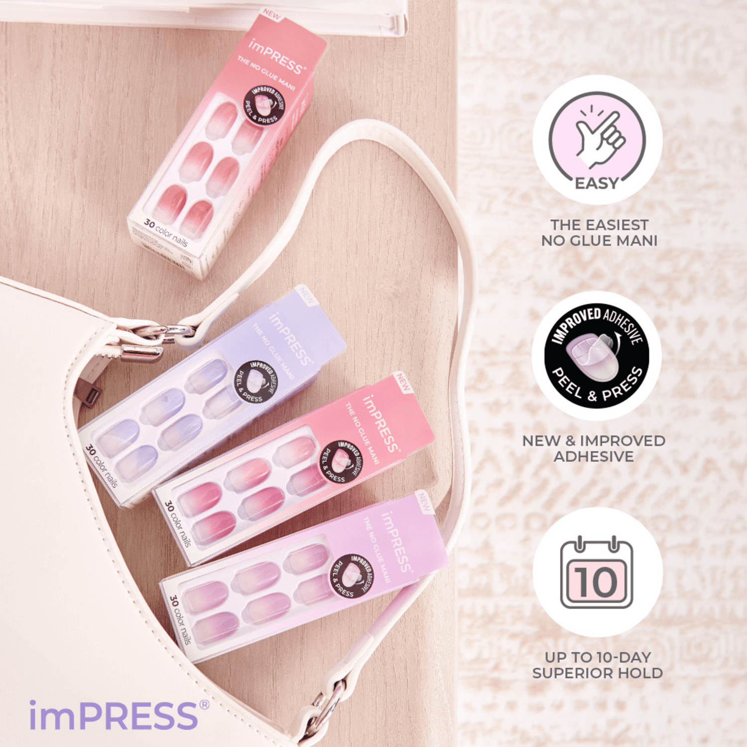imPRESS Color Press On Nails - Take A Chance
