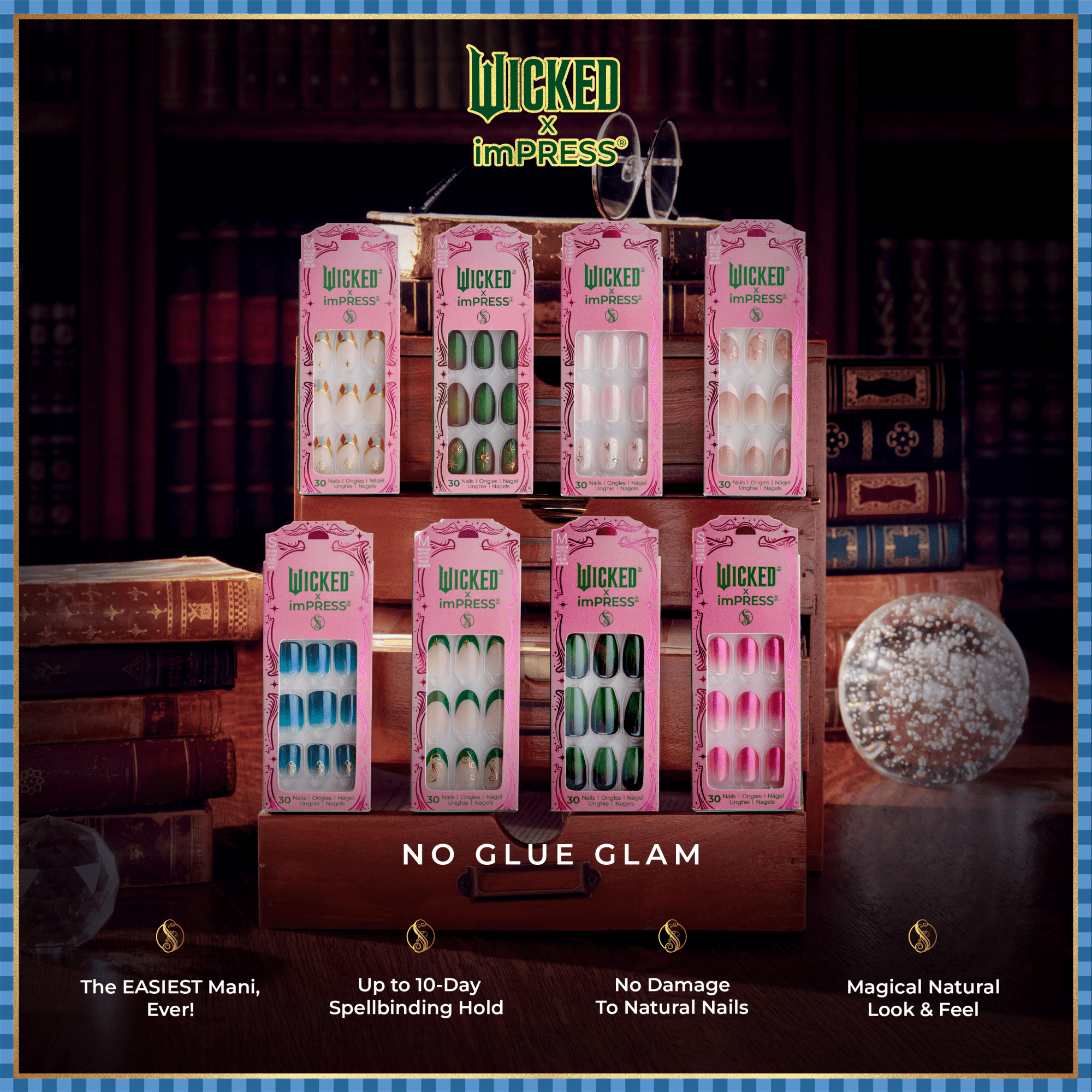 WICKED X imPRESS Mani - Shiz University Bundle