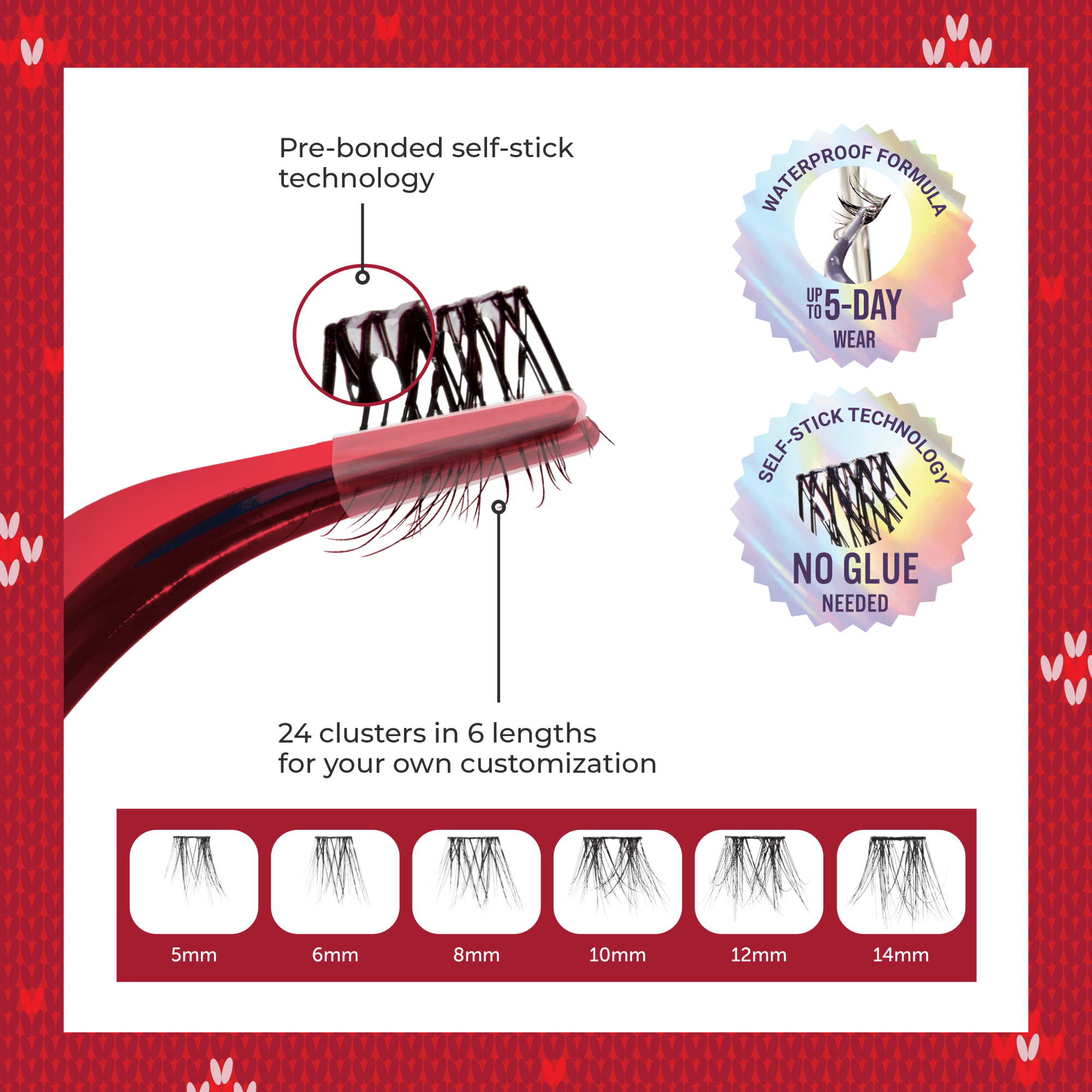 imPRESS Falsies Long Lasting Holiday Lashes - Demi Bold
