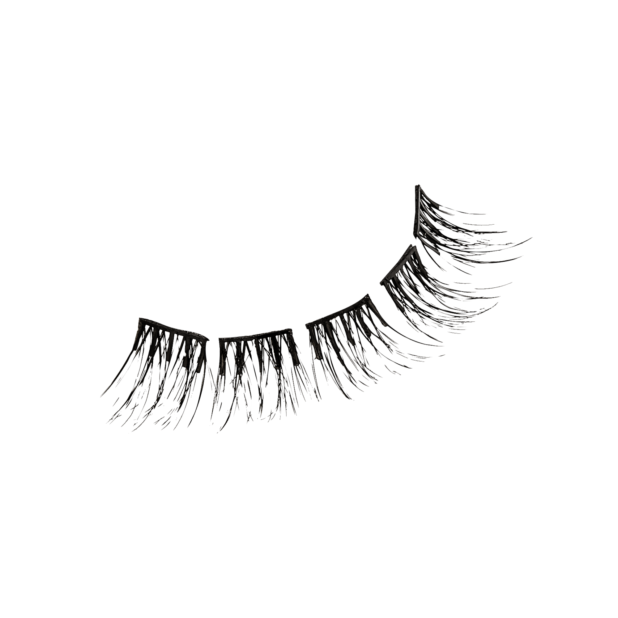 imPRESS Falsies Self Adhesive Eyelashes, 36 Lash Clusters - Natural