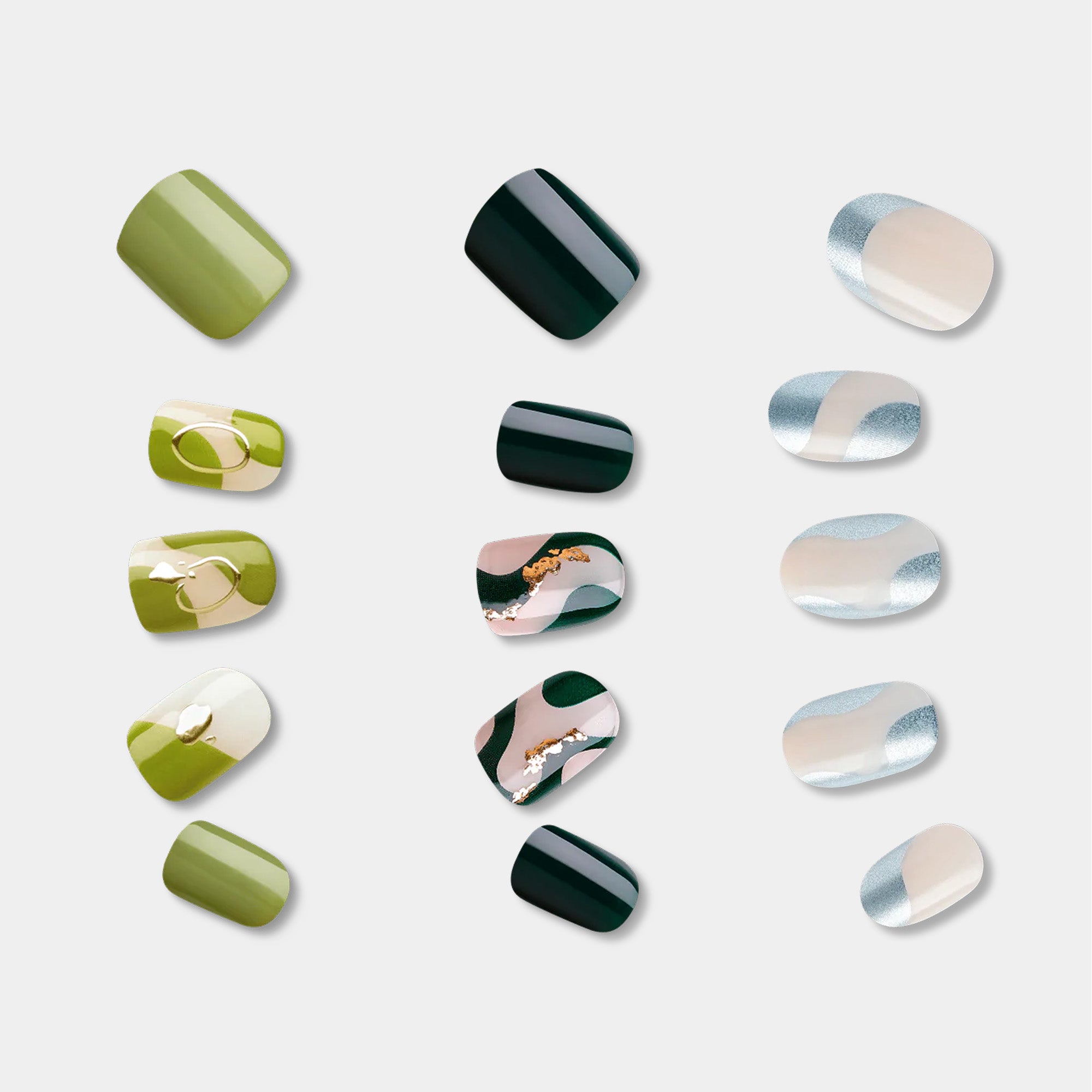 Impress Design Press On Nails Bundle - Abstract Energy