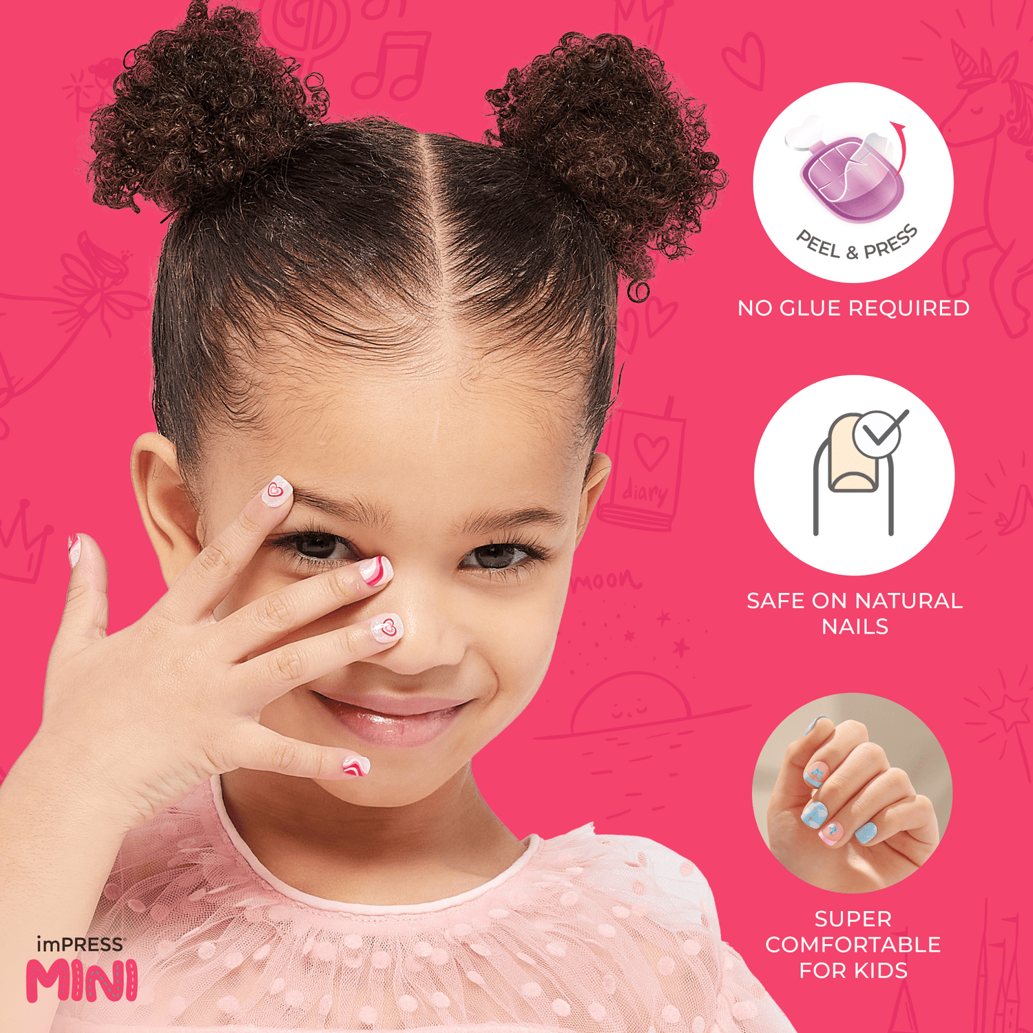 imPRESS Kids Press On Nails - Cuddles