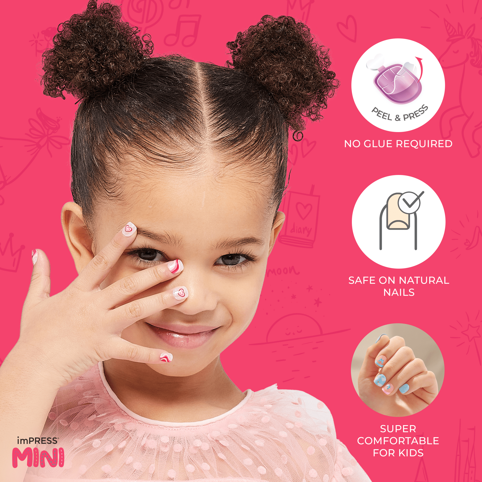 imPRESS Kids Press On Nails - Be Hoppy