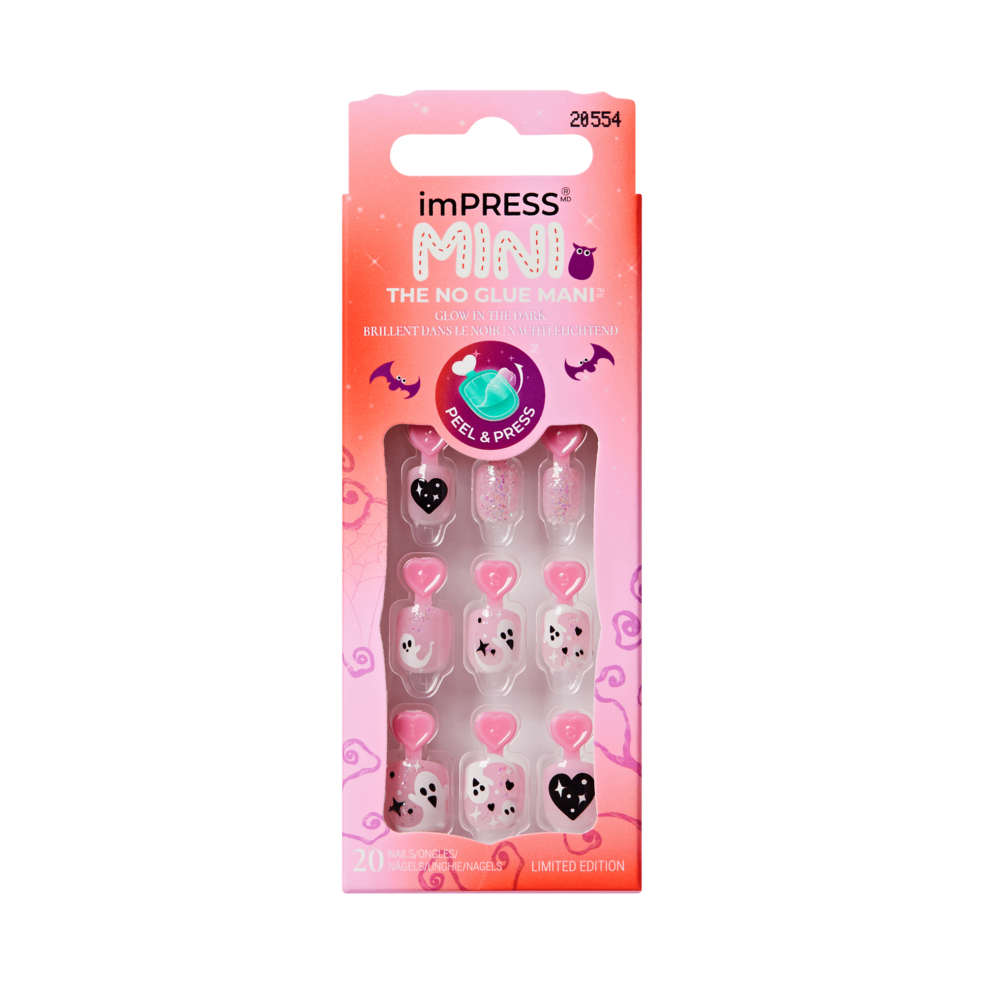 imPRESS Halloween Kids Press On Nails - Amazed