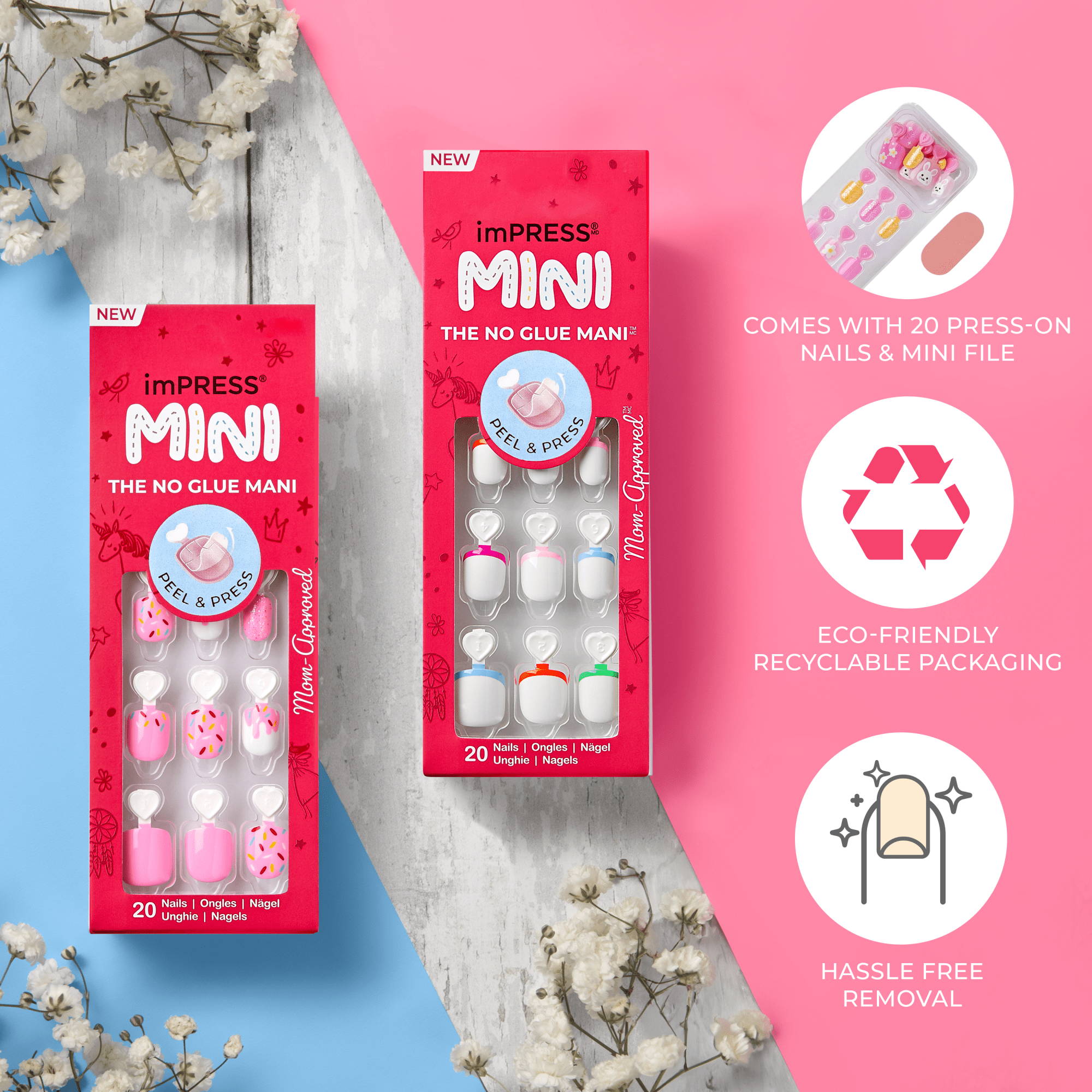 imPRESS Kids Press On Nails - Be Hoppy