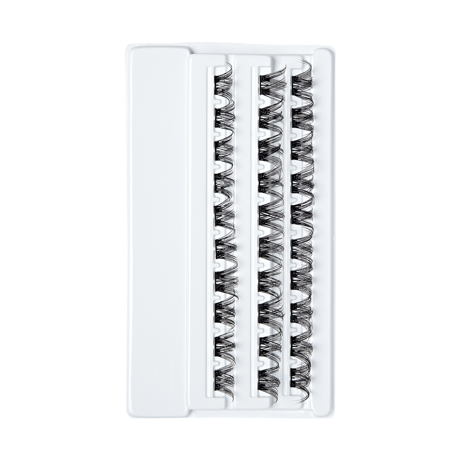 imPRESS Falsies Self Adhesive Eyelashes Refills 30 Clusters - Curly