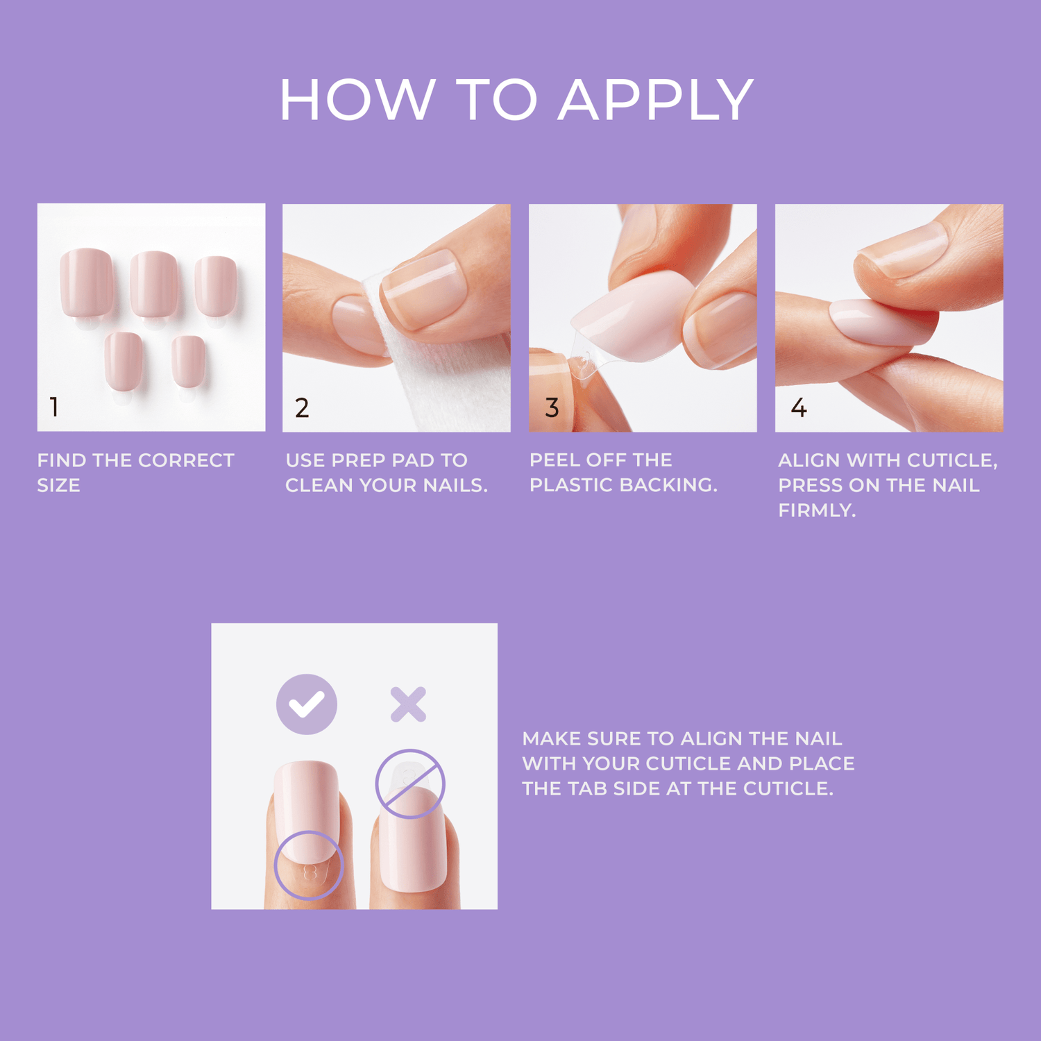 imPRESS Color Press On Nails - Frosting