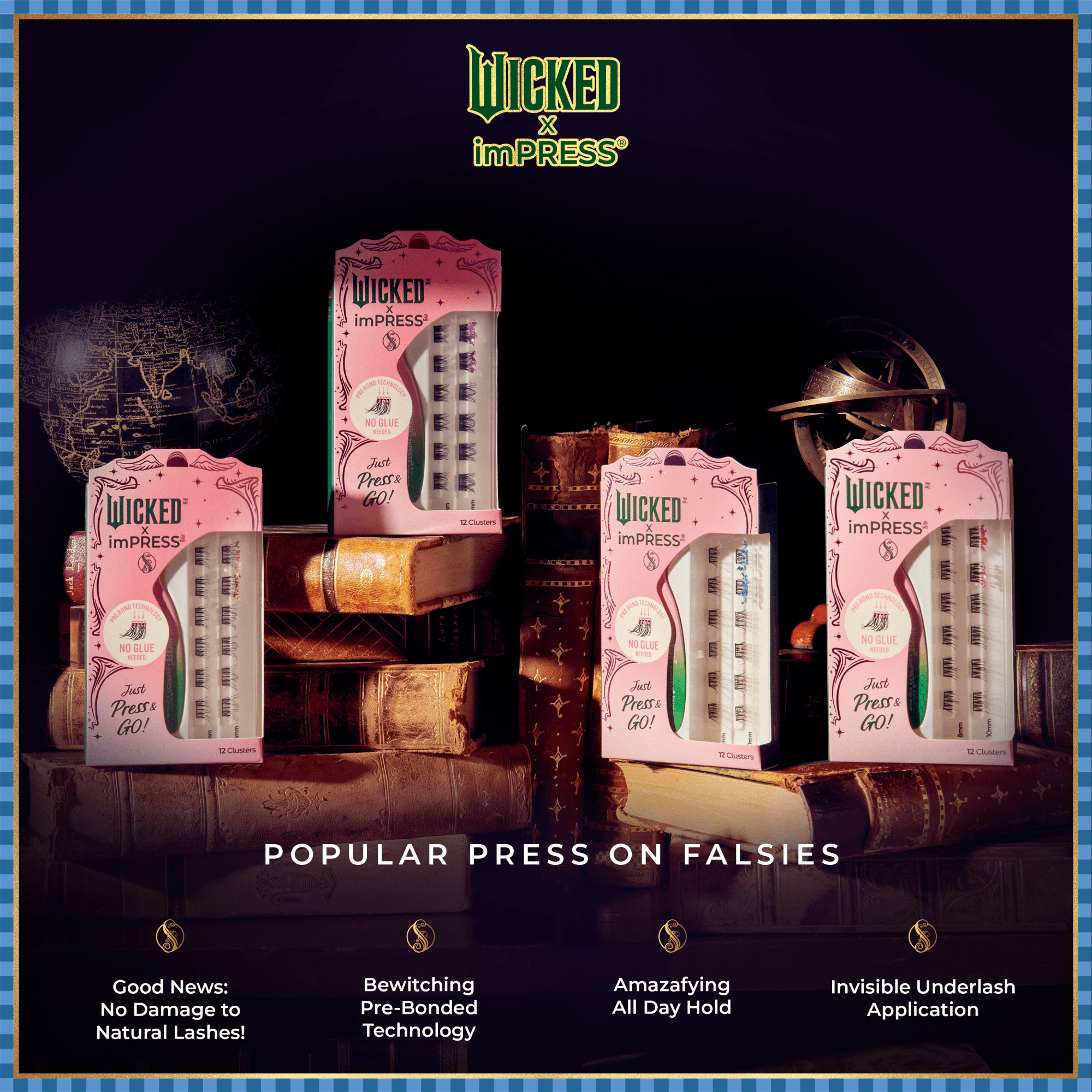 WICKED X imPRESS Falsies - Shiz University Bundle