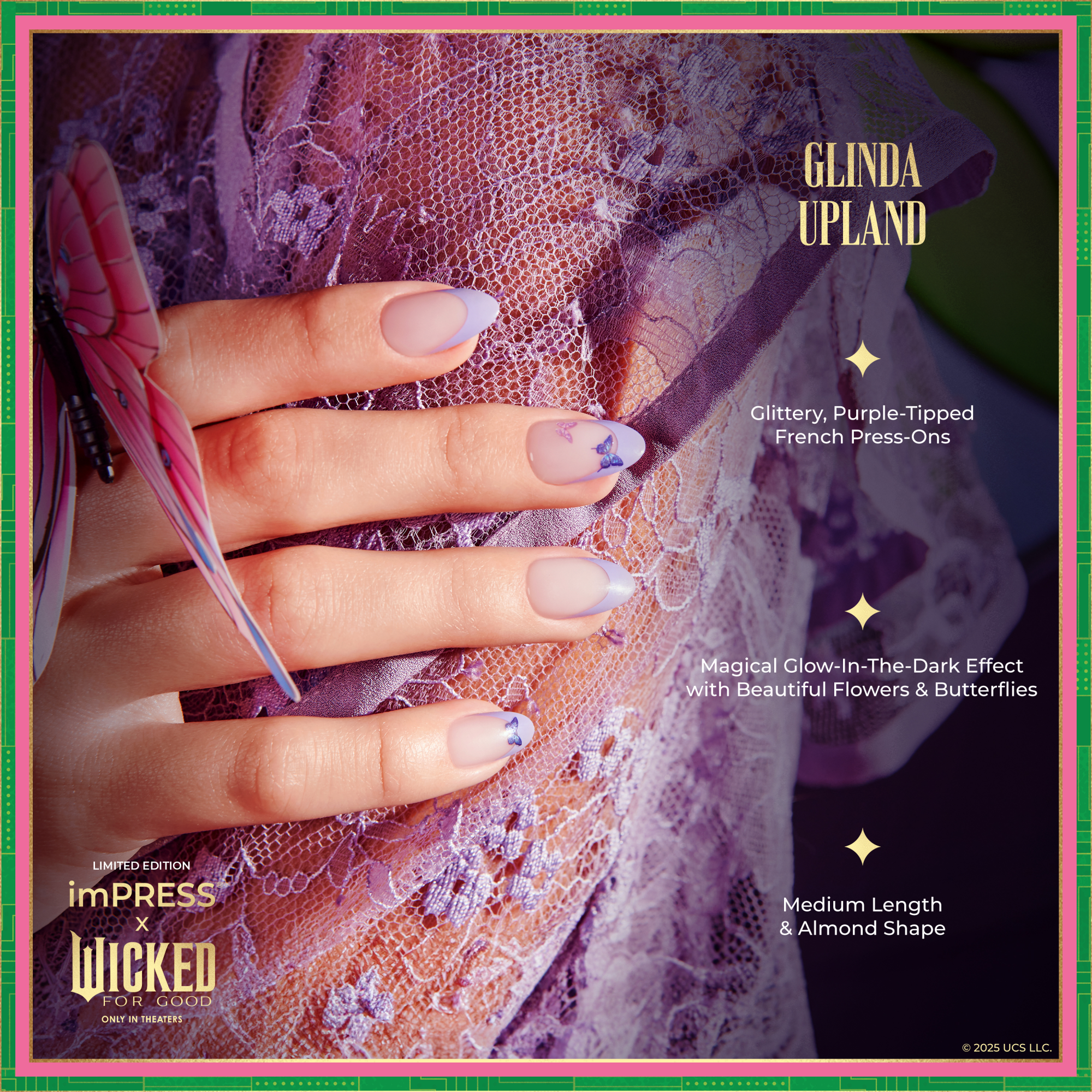 imPRESS X WICKED: FOR GOOD | Glinda Upland