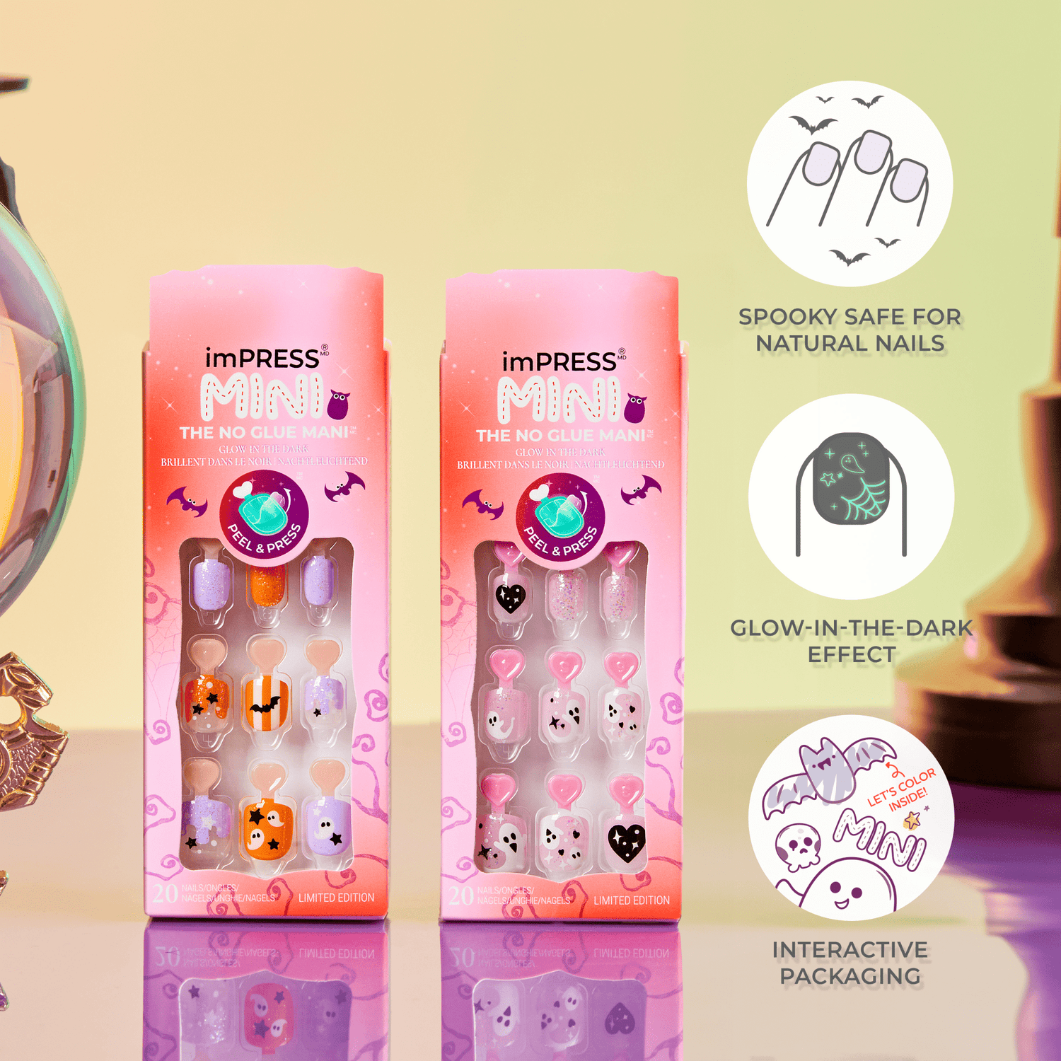 imPRESS Halloween Kids Press On Nails - Oh My Gourd