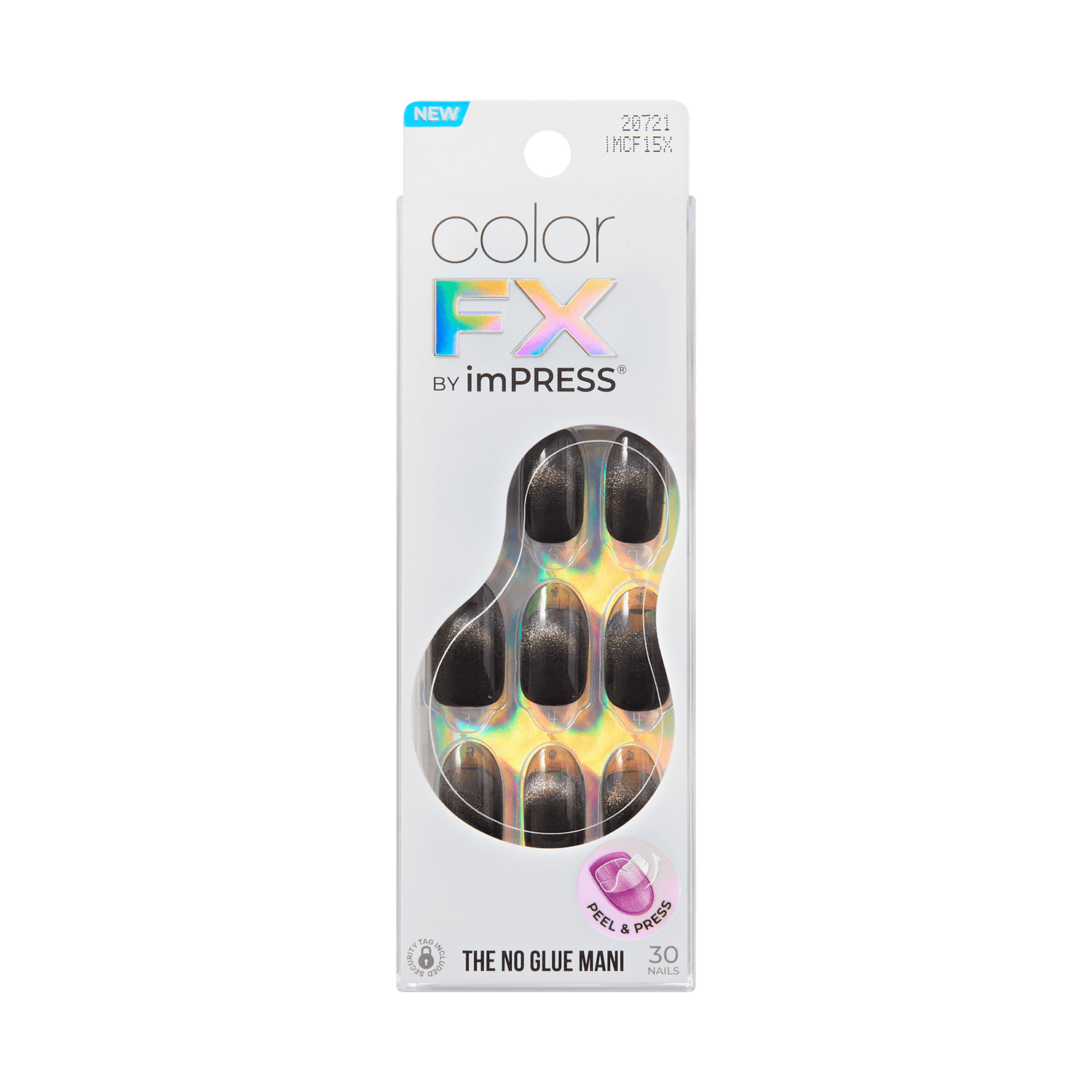 colorFX by imPRESS Press On Nails - The Abyss