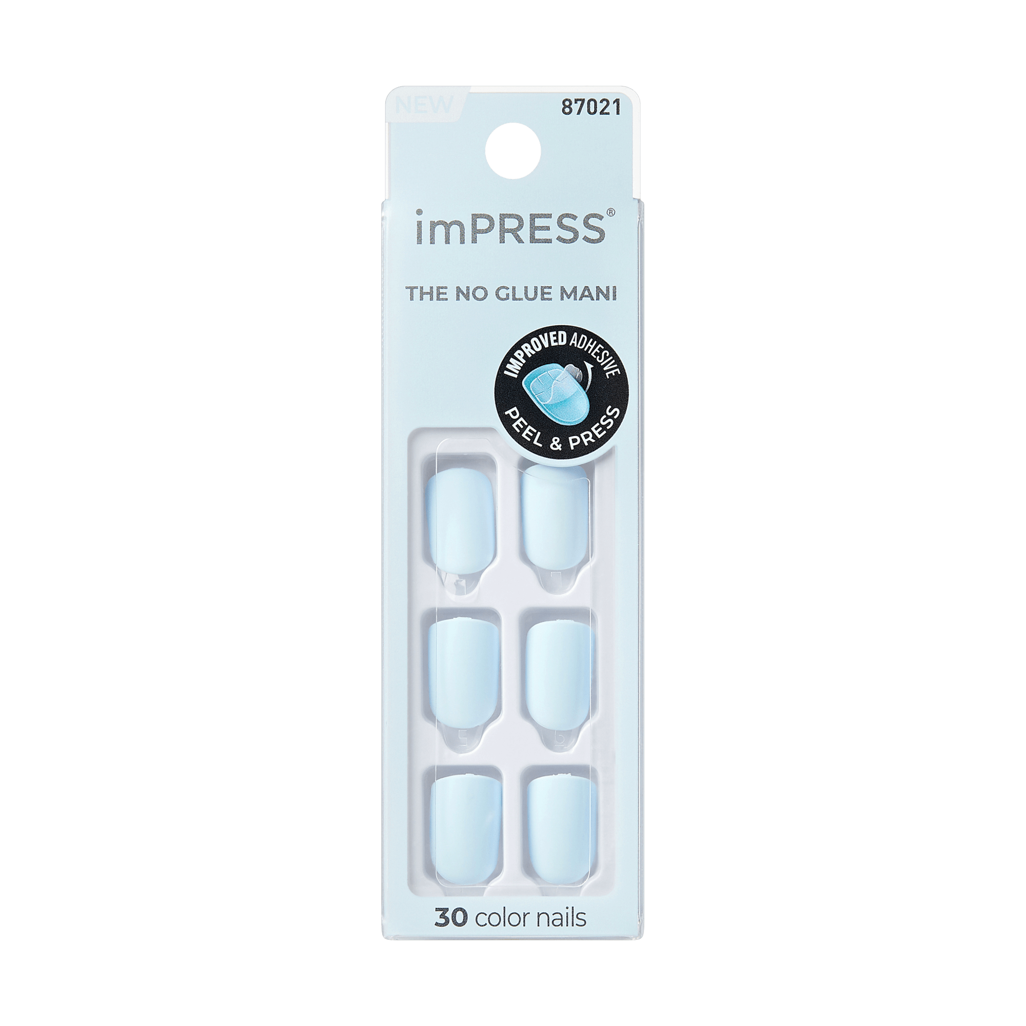 imPRESS Color Press On Nails - Blue Sky