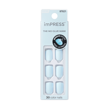 imPRESS Color Press On Nails - Blue Sky