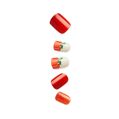 imPRESS Press-On Manicure Halloween Glow in the Dark - Look behind you