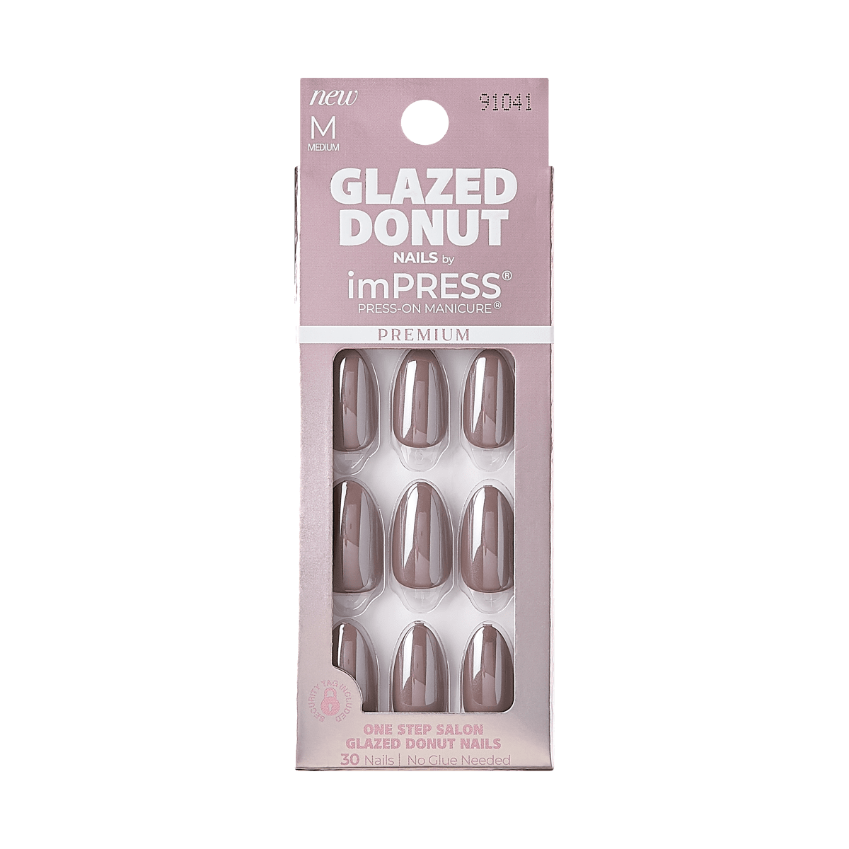 imPRESS Glazed Donut Press-On Manicure - Chiffon Glazed