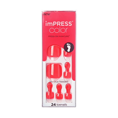 imPRESS Color Press-on-Pedicure - Fruity Candy