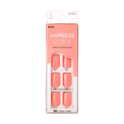 imPRESS Color Press-On Manicure - Orange Squeeze