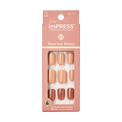 imPRESS Bare but Better Press-On Manicure - Sweet Earth