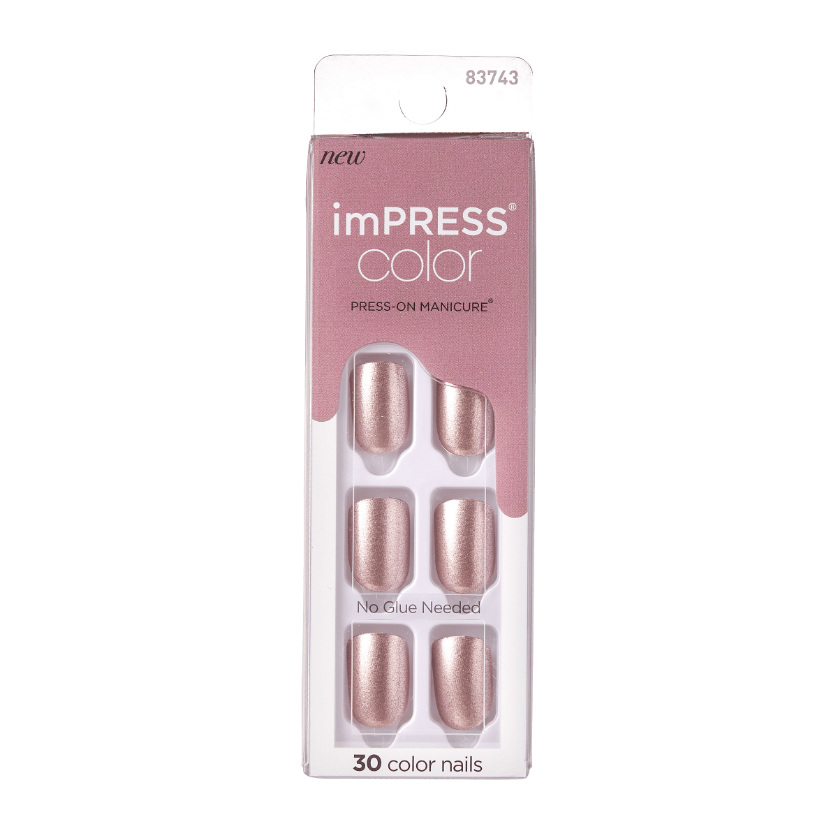 imPRESS Color Press-On Nails - Champagne Pink