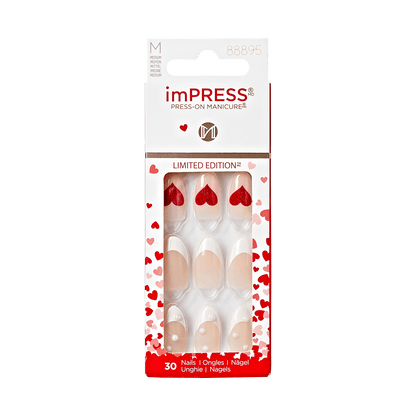 imPRESS Press-On Manicure Valentine Nails - Love Like This