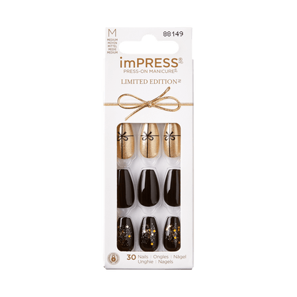 imPRESS Limited-Edition Holiday Press-On Nails - Naughty or Nice