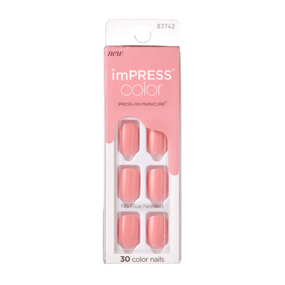 imPRESS Color Press-On Manicure - Pretty Pink