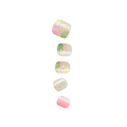 imPRESS Mini Press-On Manicure for Kids - Flower Petals