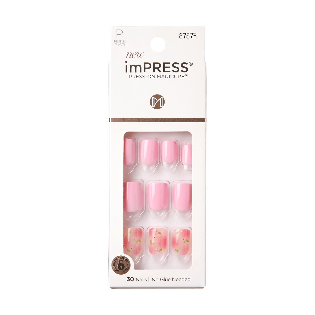 imPRESS Press-On Manicure Petite - Pink Moment