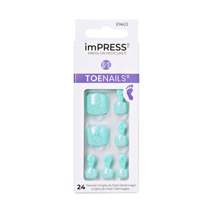 imPRESS Press-On Pedicure - Golden Days