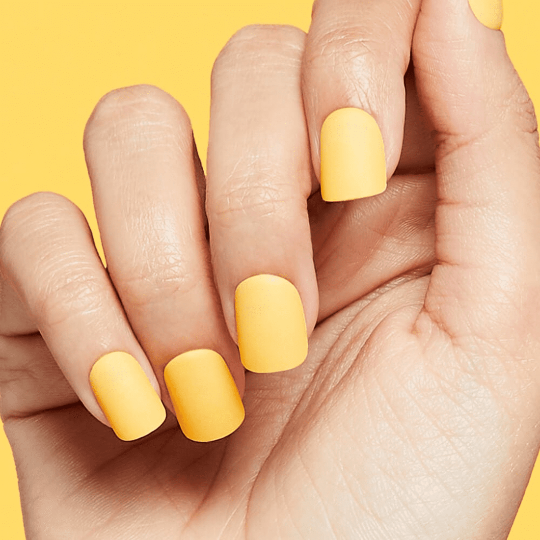 imPRESS Color Press-On Manicure - Mustard Yellow