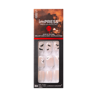 imPRESS Press-On Manicure Halloween Glow in the Dark - Boo-yah