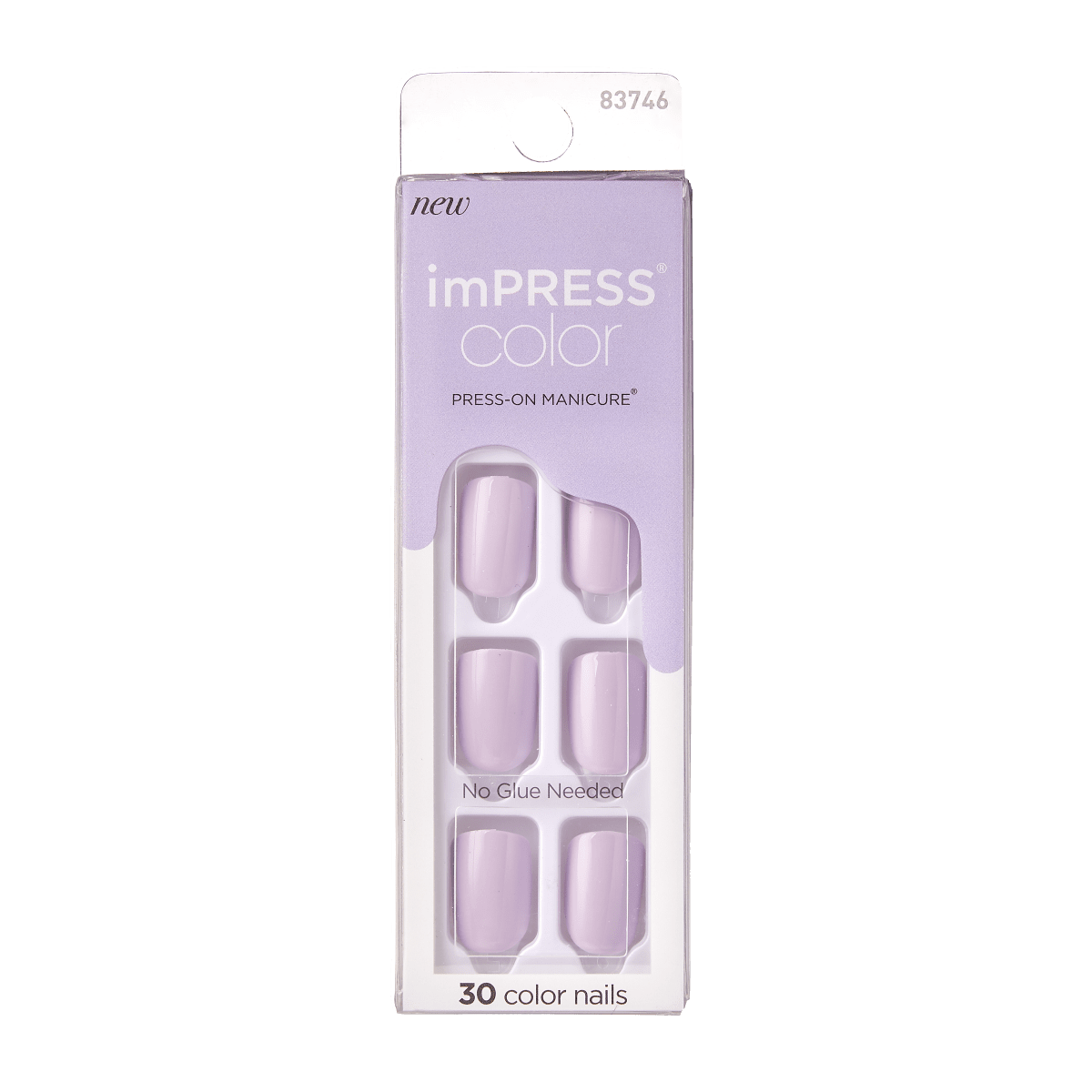 imPRESS Color Press-On Manicure - Picture Purplect